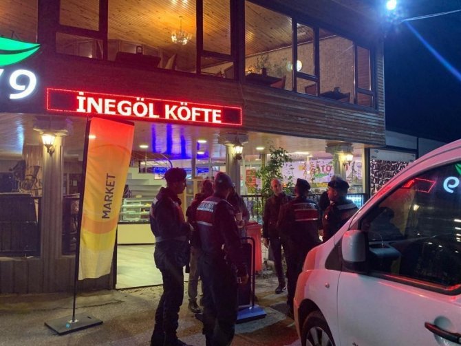 Bursa Jandarmasından Yılbaşı Öncesi Denetim
