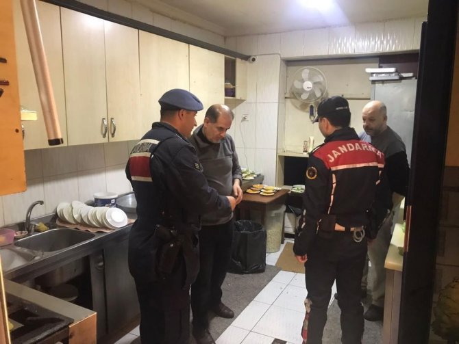 Bursa Jandarmasından Yılbaşı Öncesi Denetim