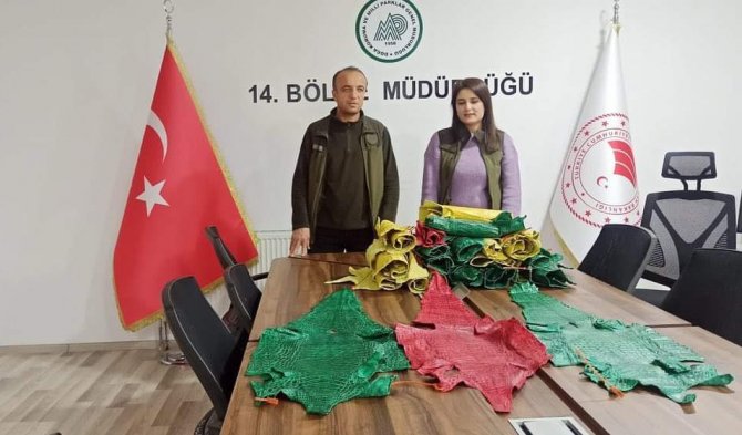 Hakkari’de 21 Adet Timsah Derisi Ele Geçirildi