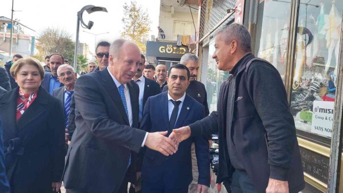 Muharrem İ̇nce: “Çeyrek Altın Günü Gibi Toplanıp Toplanıp Dağılıyorlar"