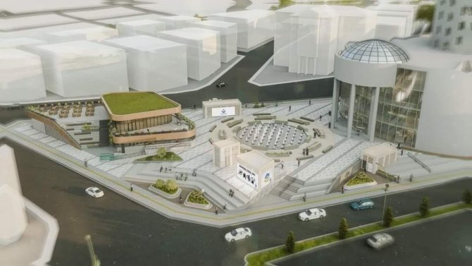 Kahramankazan “Kent Meydanı”na Kavuşuyor