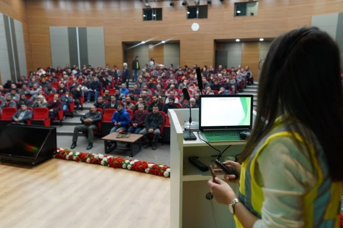 Melikgazi Personeline İ̇ş Sağlığı Ve Güvenliği Eğitimi