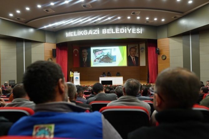 Melikgazi Personeline İ̇ş Sağlığı Ve Güvenliği Eğitimi
