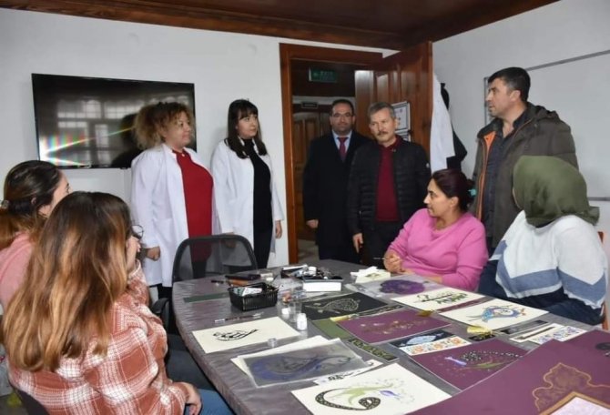 Nallıhan’da Tezhip Sanatı Büyük İlgi Görüyor