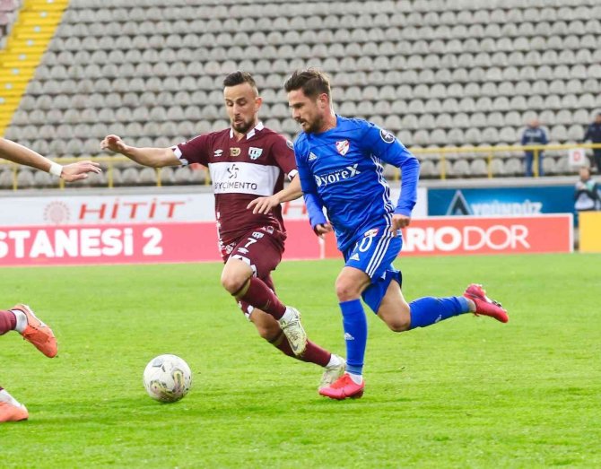 Spor Toto 1. Lig: Boluspor: 2 - Bandırmaspor: 2