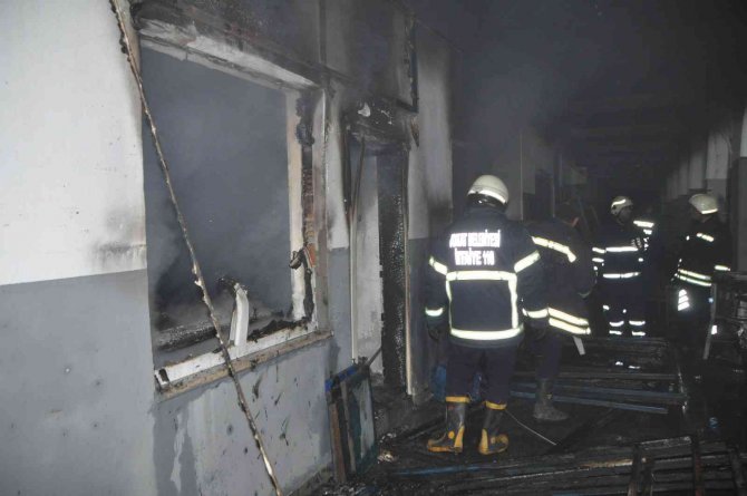 Tokat’ta Yazmacılar Hanı’nda Korkutan Yangın