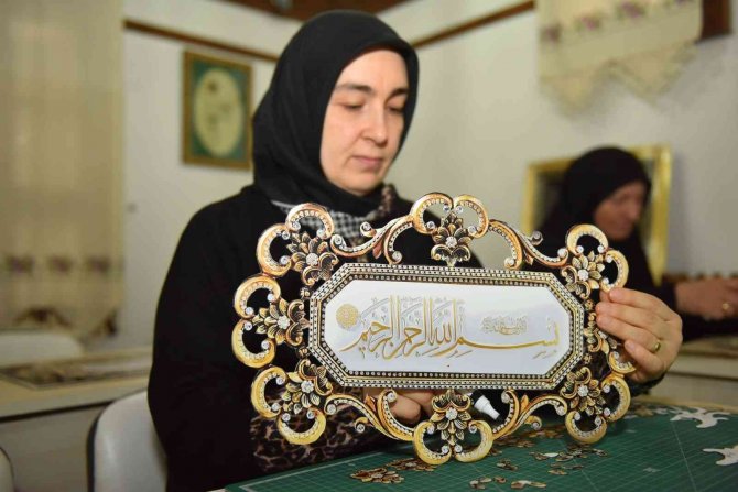 Yıldırım’da Kağıt Rölyefe Yoğun İlgi