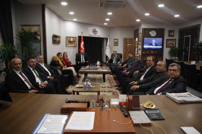 Ato Başkanı Baran: "Eskiden ’Memur Kenti’ Olarak Bilinen Ankara, Bugün Ticaret Ve Sanayi Şehri Haline Dönüştü"