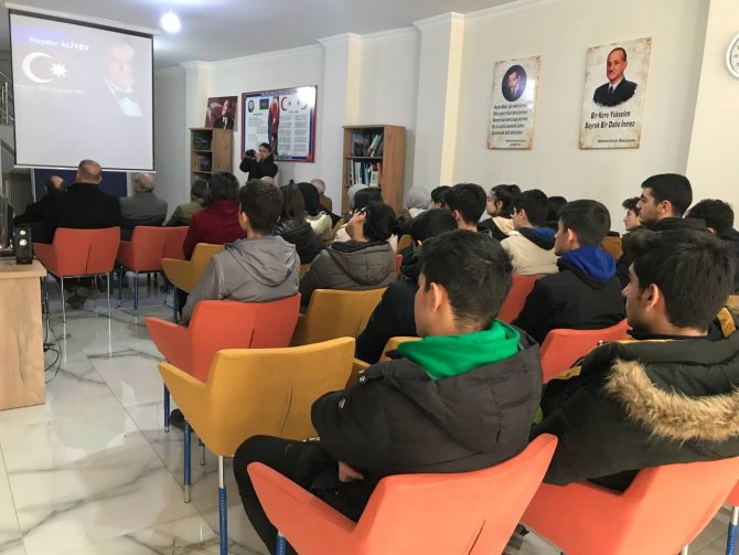 Azerbaycan’ın Merhum Cumhurbaşkanı Aliyev Iğdır’da Anıldı