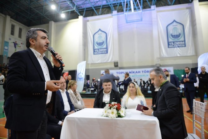 Yıldırım’da Roman Çiftlere Toplu Nikah Töreni