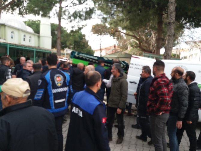 Burhaniye’de Zabıta Memuru Son Yolculuğuna Uğurlandı