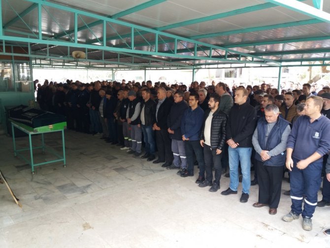 Burhaniye’de Zabıta Memuru Son Yolculuğuna Uğurlandı