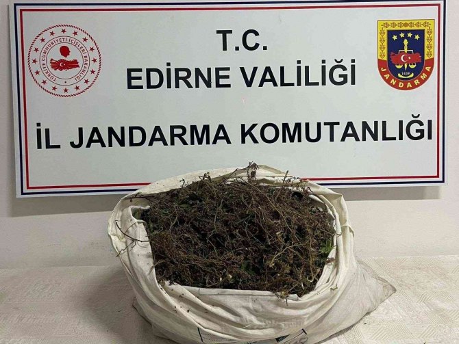 Edirne’de Jandarma Ekipleri Uyuşturucuya Geçit Vermiyor