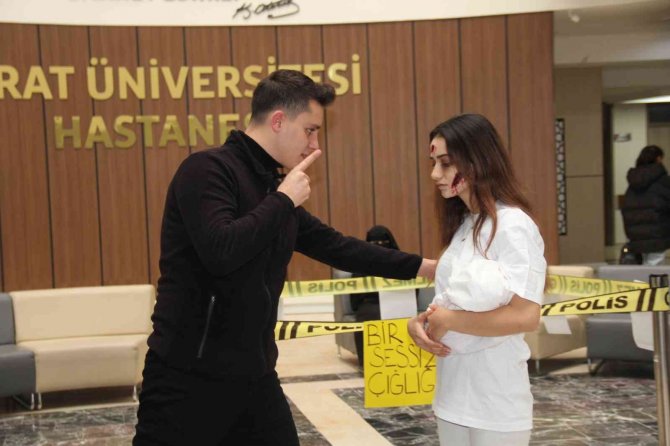 Elazığ’da Kadına Yönelik Şiddetle Mücadele Etkinliği Düzenlendi