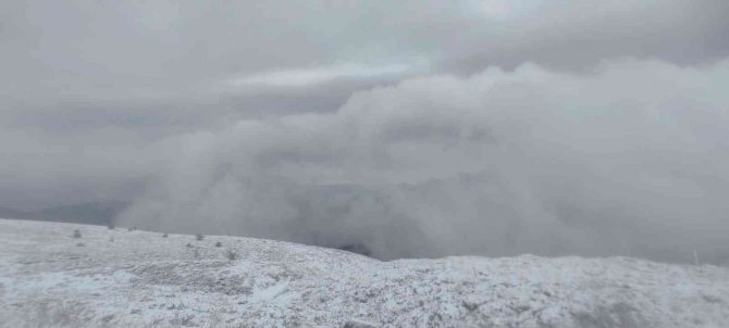 Elazığ’ın Yüksek Kesimlerine Kar Yağdı
