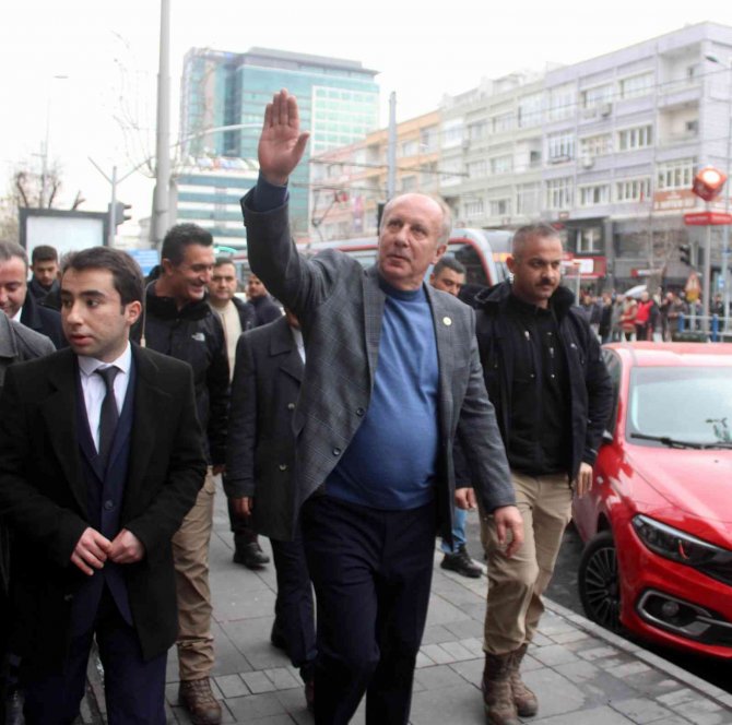 Muharrem İ̇nce: "Zafer Partisi İle İttifakı Görüşüyoruz"