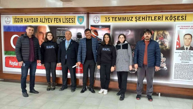 Haydar Aliyev Törenle Haydar Aliyev Fen Lisesinde Anıldı