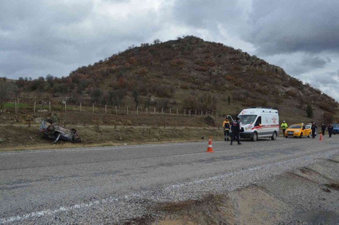 Tavşanlı’da Trafik Kazası: 1 Yaralı
