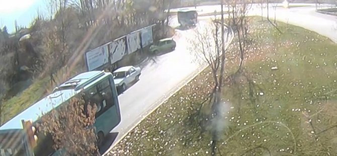 Kütahya’da Trafik Kazaları Saniye Saniye Kaydedildi