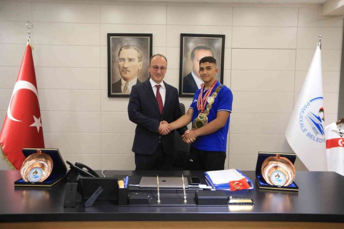 Beytullah Sarı’dan 15. Altın Madalya