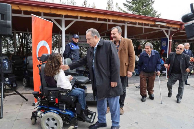 Talas Belediyesi’nden Engellilere Akülü Araç Desteği