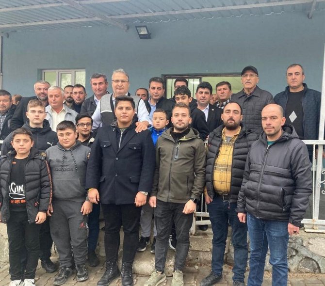 Başkan Çerçi Recepli Ve Davutlar’da Vatandaşla Buluştu