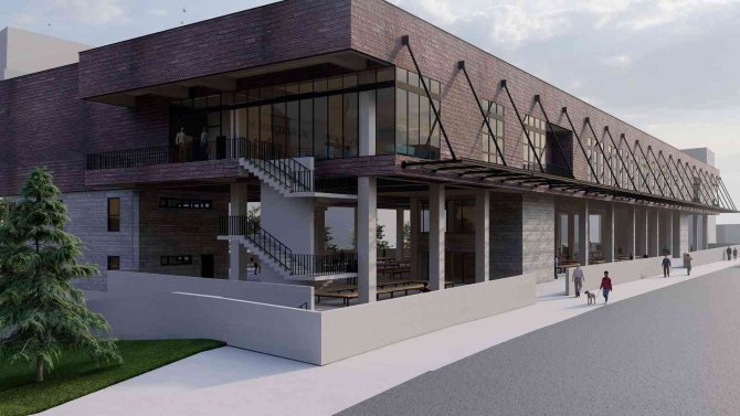 Şentepe’ye Dev Yatırım: Hem Pazar Hem Sosyal Tesis