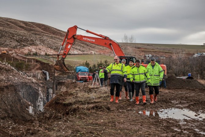 Ekipler Zamanla Yarışıyor, Bu Proje Sayesinde Kentin Su Sorunu Çözülecek