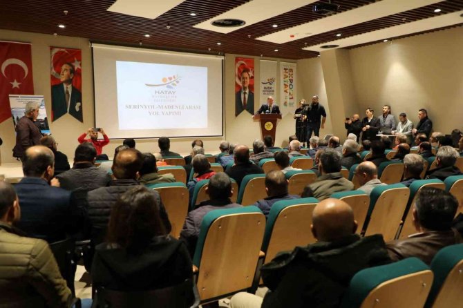 Hatay’ın Yeni Sebze Ve Meyve Halinin Tanıtım Toplantısı Yapıldı