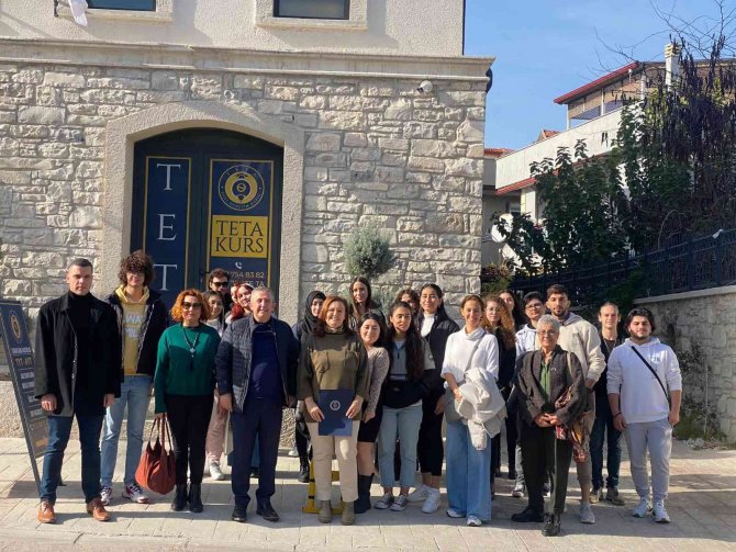 Adü Turizm Fakültesi Öğrencileri Urla’yı Gezdi
