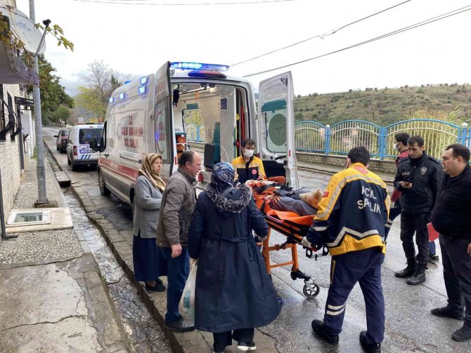 Aydın’da Yaşlı Kadını İtfaiye Ekipleri Kurtardı