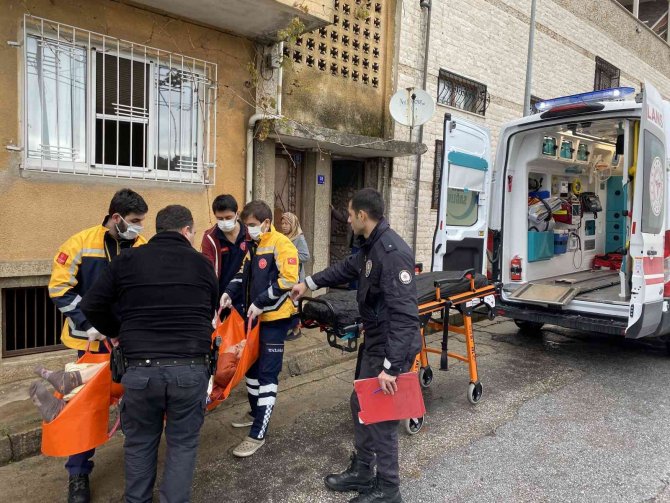 Aydın’da Yaşlı Kadını İtfaiye Ekipleri Kurtardı