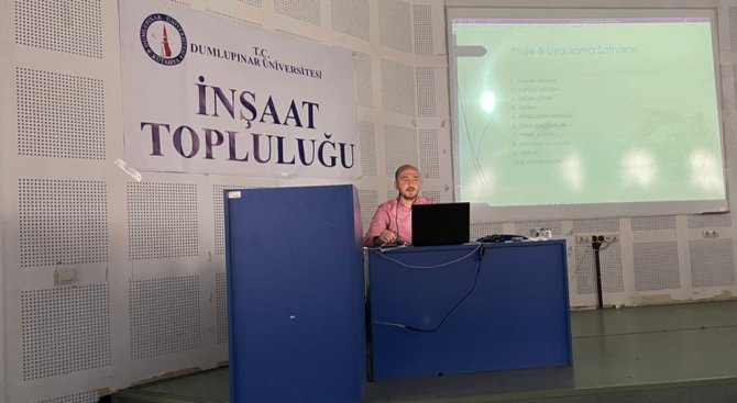 Dpü İ̇nşaat Topluluğu’ndan Konferans