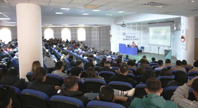 Dpü İ̇nşaat Topluluğu’ndan Konferans