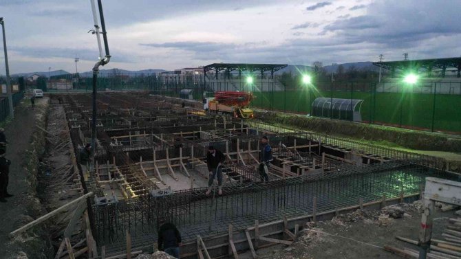 Şıralık Stadında Çalışmalar Yeniden Başladı
