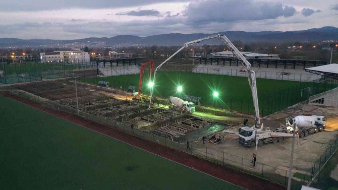 Şıralık Stadında Çalışmalar Yeniden Başladı