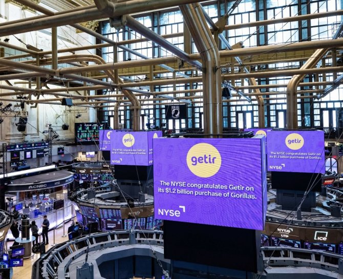 New York Borsası’ndan Getir’e Tebrik