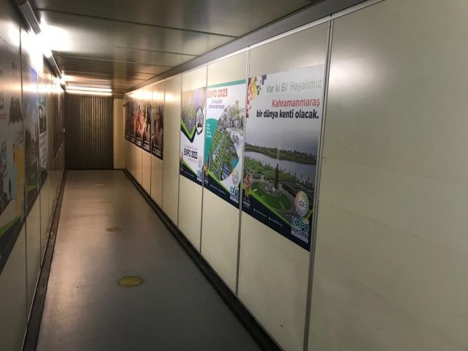 Havalimanlarına Expo 2023 Onikişubat Ve Kahramanmaraş Afişleri Asıldı