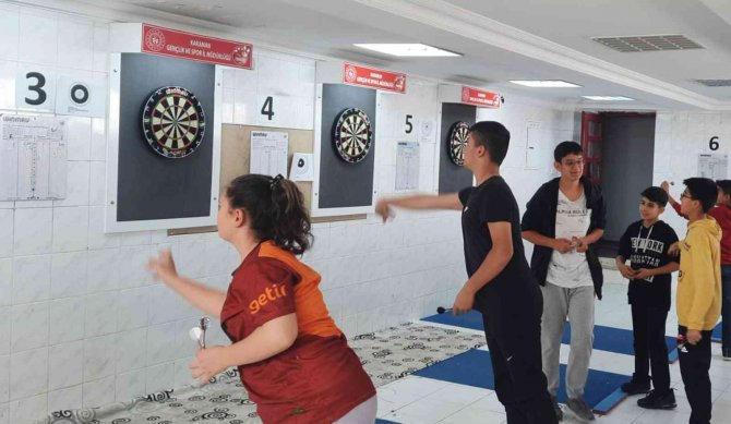 Karaman’da Yıldızlar Dart Turnuvası Sona Erdi