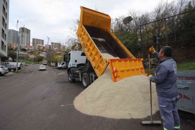 Kartal, Kar Ve Buzlanmaya Karşı Hazır