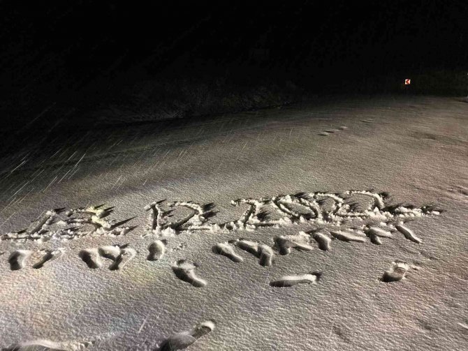 Kastamonu’nun Yüksek Kesimleri Beyaza Büründü