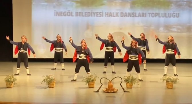 İ̇negöl Belediyesi Halk Dansları Topluluğu Kıbrıs’ı Salladı