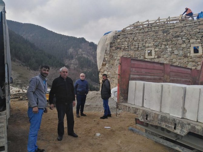 Alucra’daki Tarihi Kilisede Restore Çalışmaları Yeniden Başladı