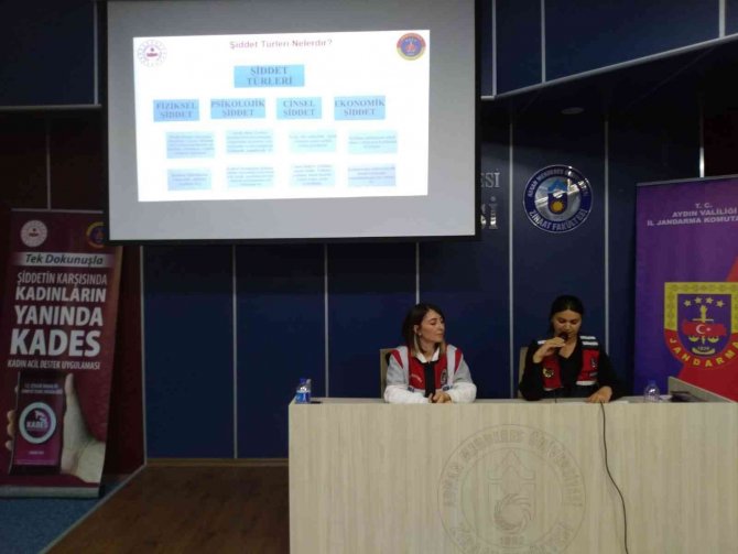 Öğrencilere Kadına Şiddet Ve Siber Zorbalık Eğitimi Verildi
