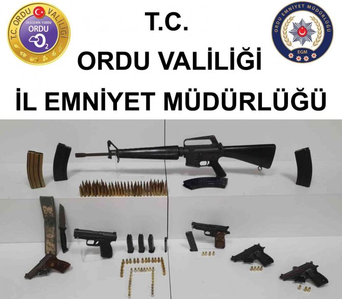 Suç Örgütüne Yönelik Ordu Merkezli Operasyonda 25 Kişi Gözaltına Alındı