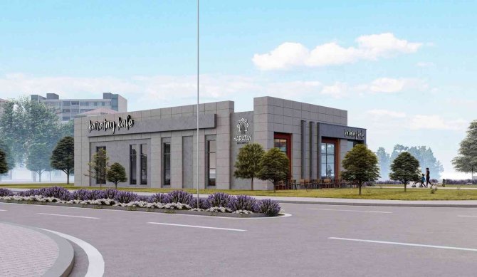Karatay’da Çelebi Kafe Karatay’ın Yapımı Sürüyor