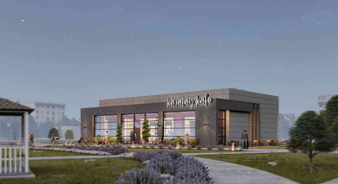 Karatay’da Çelebi Kafe Karatay’ın Yapımı Sürüyor