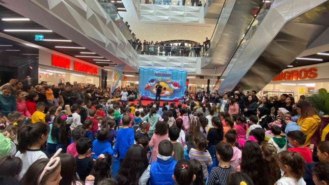 Kayseri’nin İlk ‘Baby Shark’ Etkinliğine Büyük İlgi