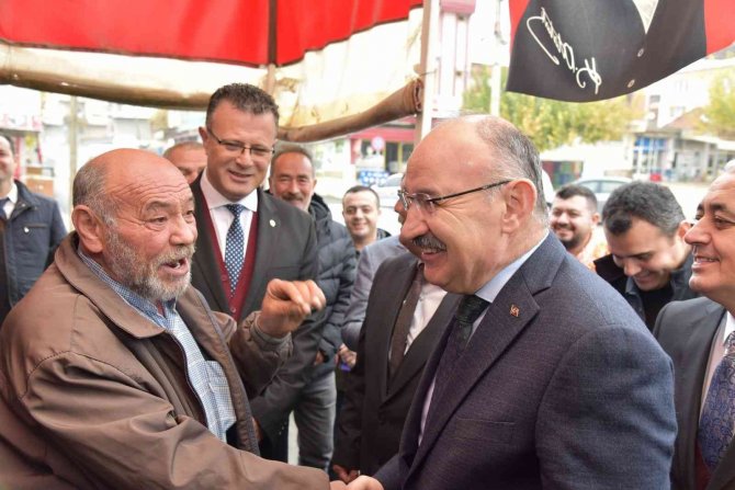 Vali Karadeniz Alaşehir’de Yatırımları İnceledi, Vatandaşla Buluştu