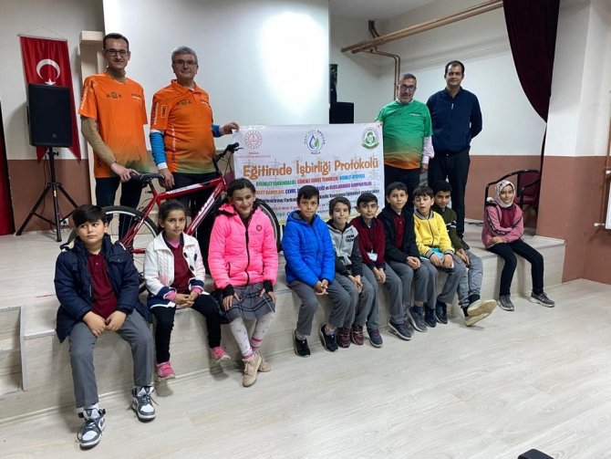 Muğla’da Okullarda Bisiklet Eğitimleri Veriliyor